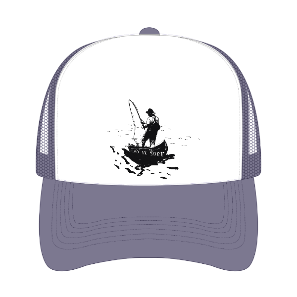 Snapback Trucker Tvåfärgad (Vit)