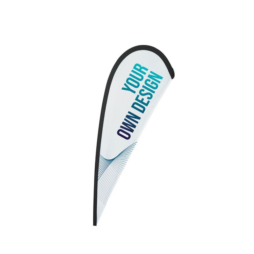 Enkel beachflagga