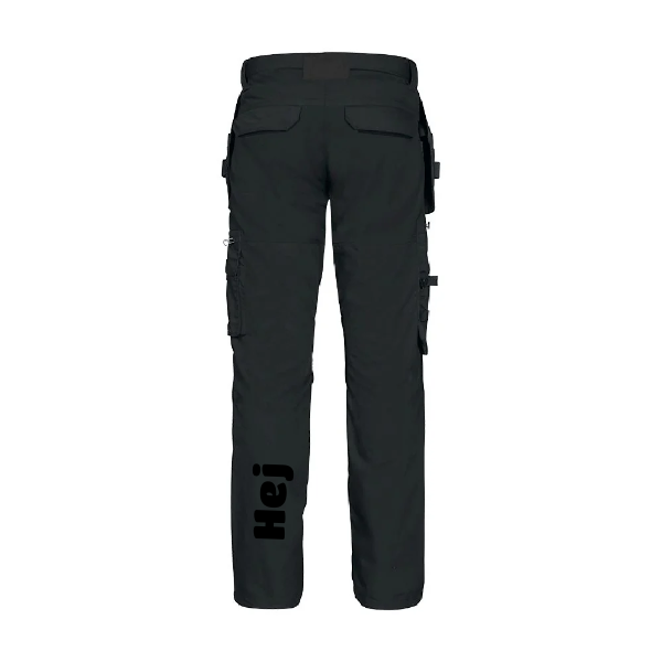 Stretch pants pocket