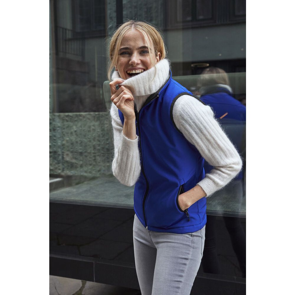 Padded Softshell Vest - Dam